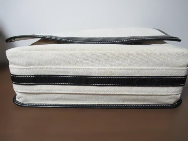 【昭和レトロ】肩掛け学生カバン（帆布製のショルダーバッグ）