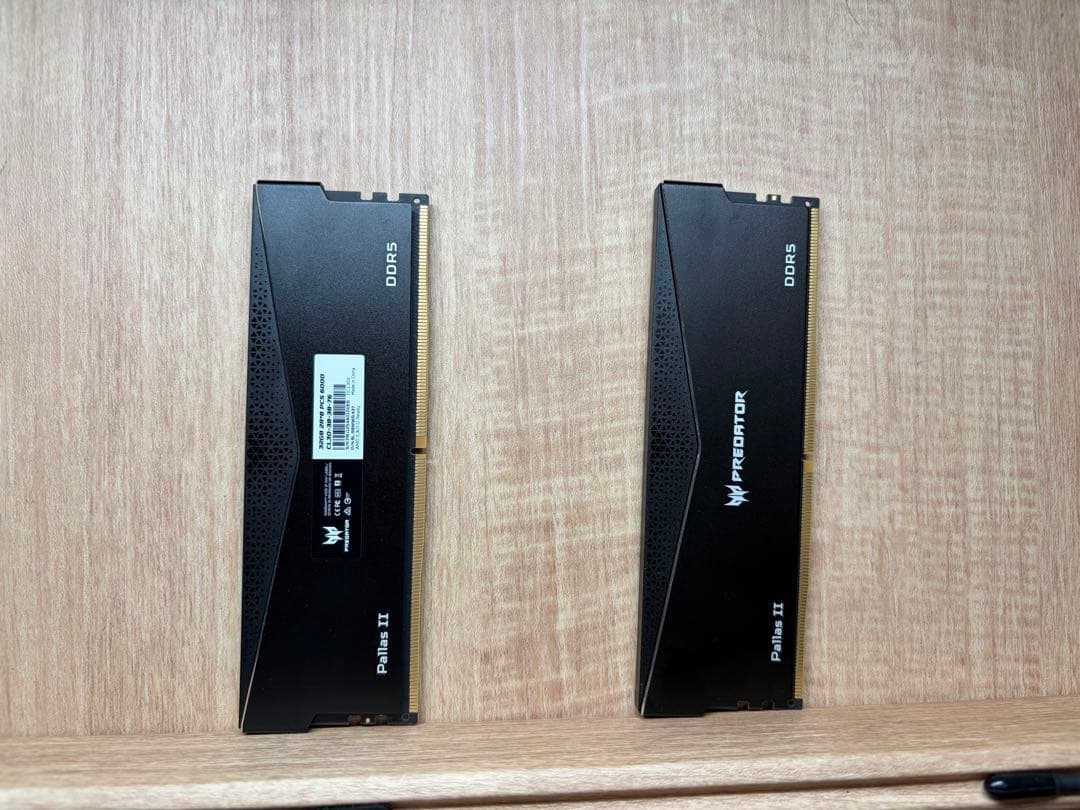 メモリー Predator DDR5 C30 6000MHz 64GB 32GB x2