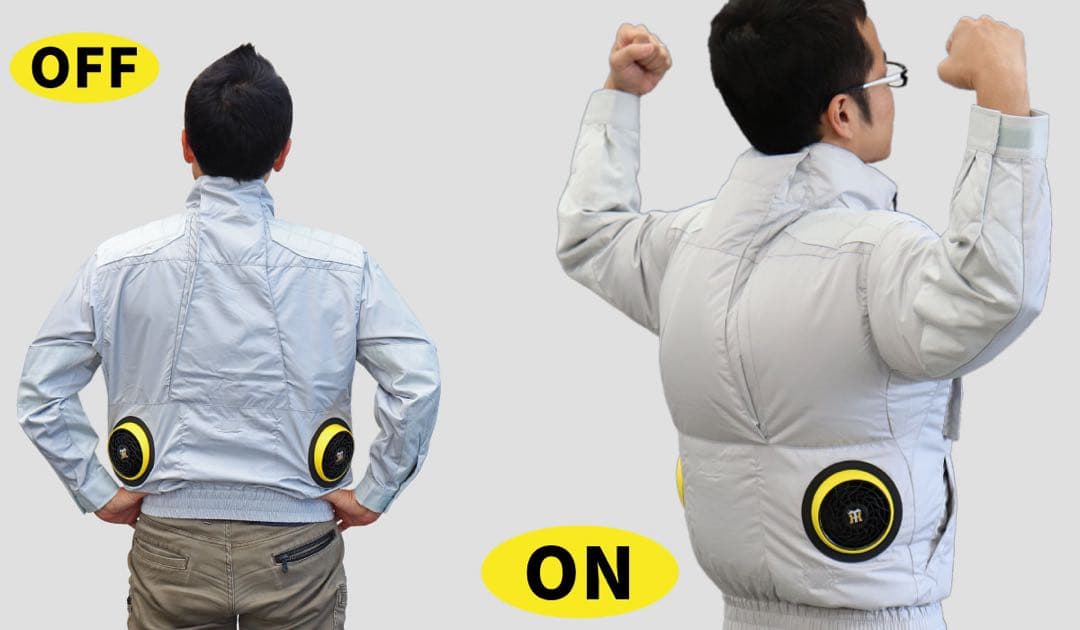 阪神タイガース　ファン＆バッテリー　空調風神服付き（LLサイズ）