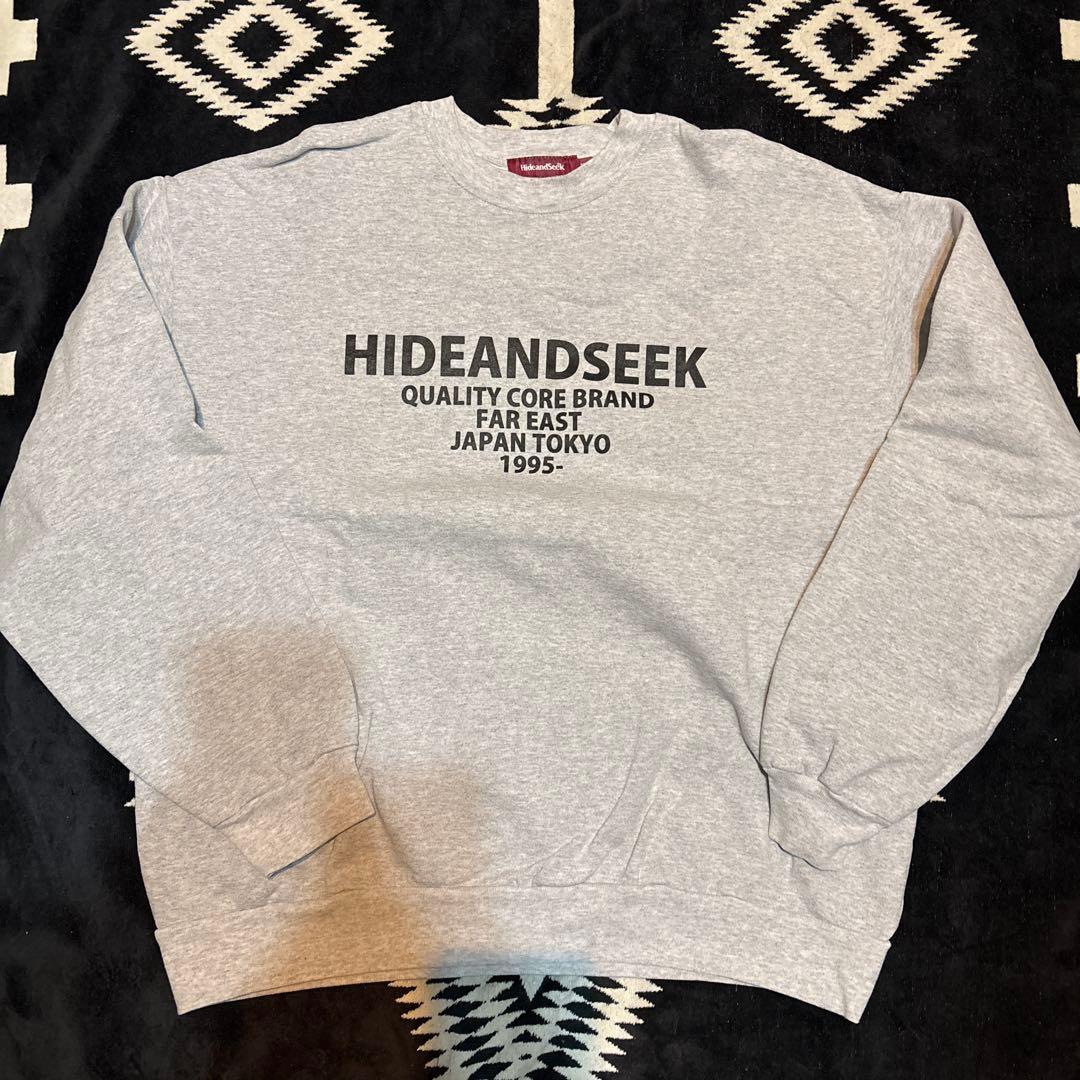 HIDEANDSEEK ハイドアンドシーク　スウェット　スエット　ヘビーオンス
