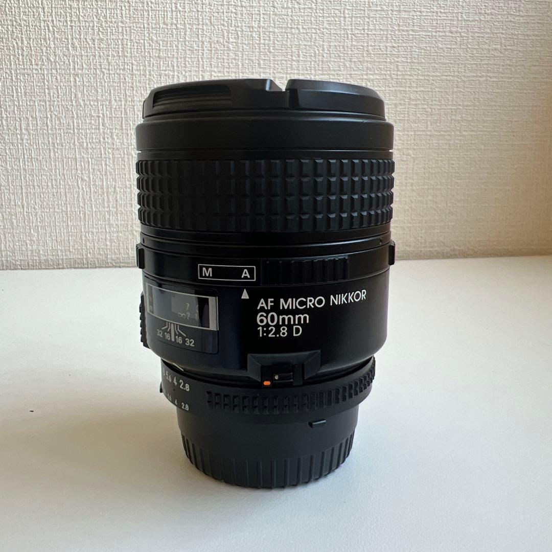 Nikon AF Micro 60mm f/2.8D 動作OK・現状渡し