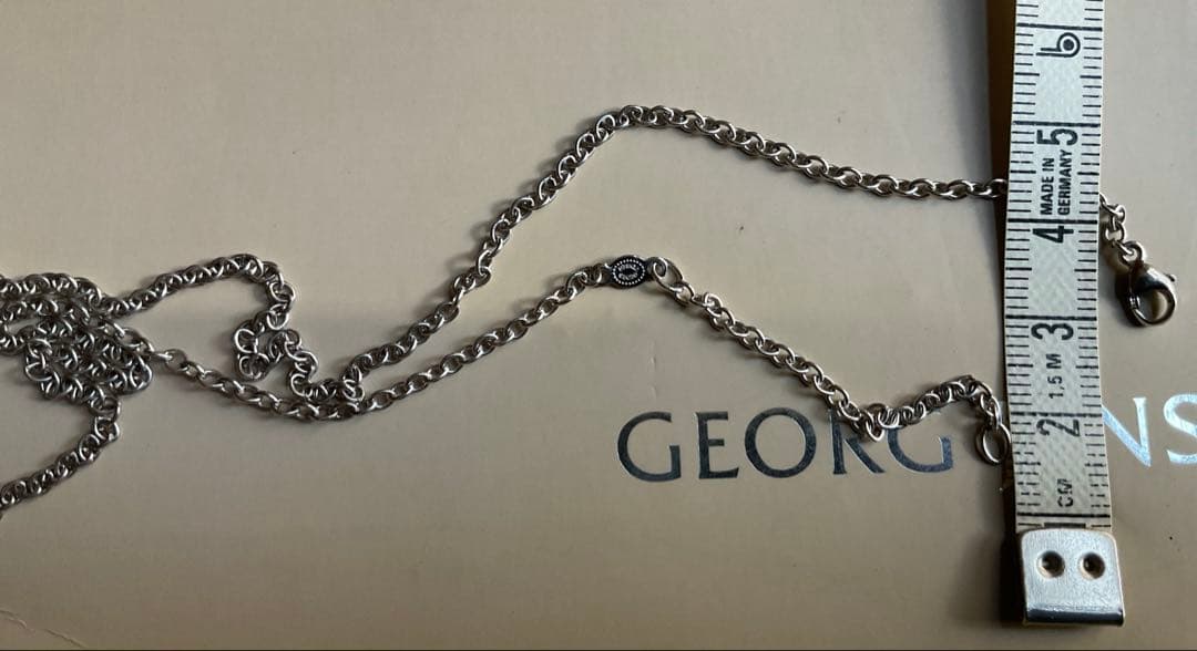 ジョージジェンセン　ヴィンテージ希少色　デイジー　ブローチ兼ペンダントトップ