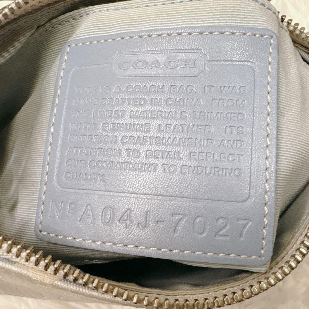 COACH コーチ アクセサリーポーチ シグネチャー キャンバス マルチカラー