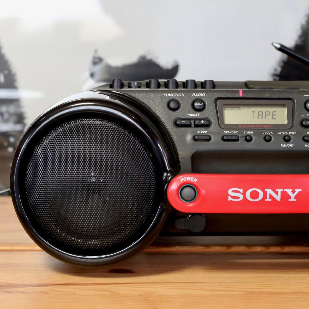 SONY widdit CDラジカセ アダプタ付き