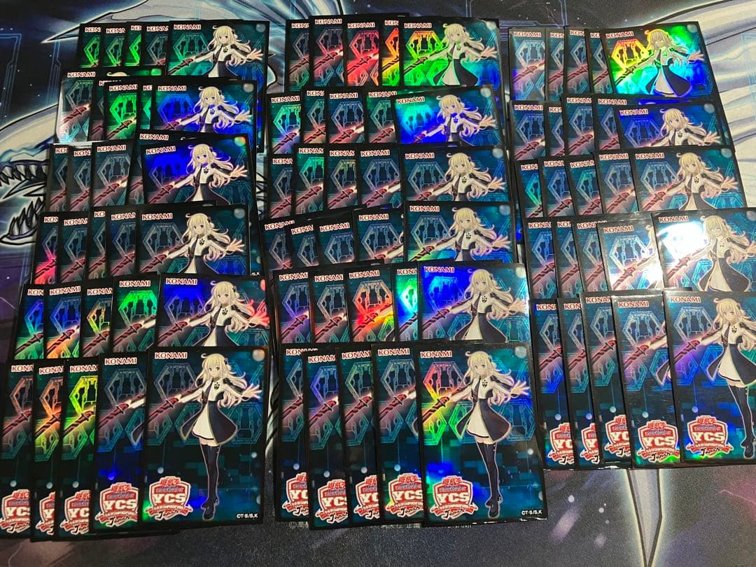 「閃刀姫-レイ」 ycsj スリーブ×85枚　使用品