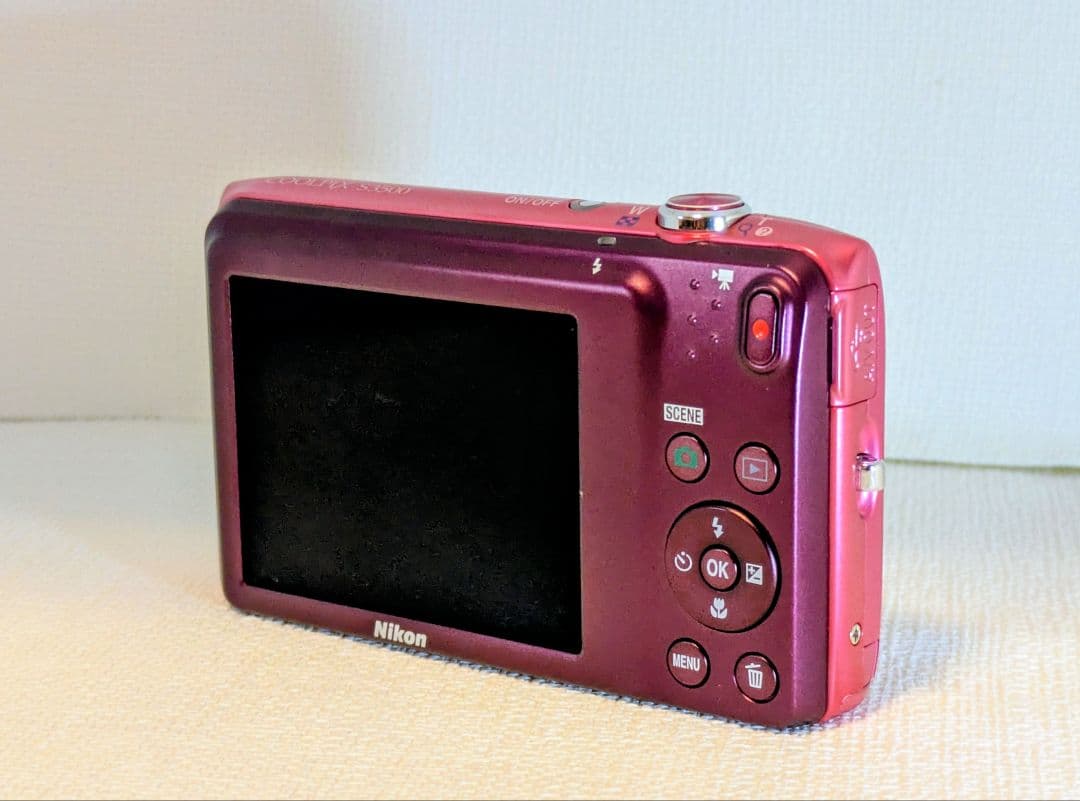 Nikon COOLPIX S3500 ピンク 美品 バッテリー付き！