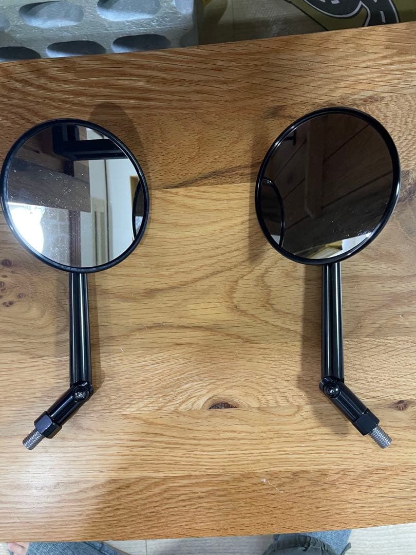 ハスクバーナ 純正オプション　ショートアルミミラー ピレン スーパーモトなど