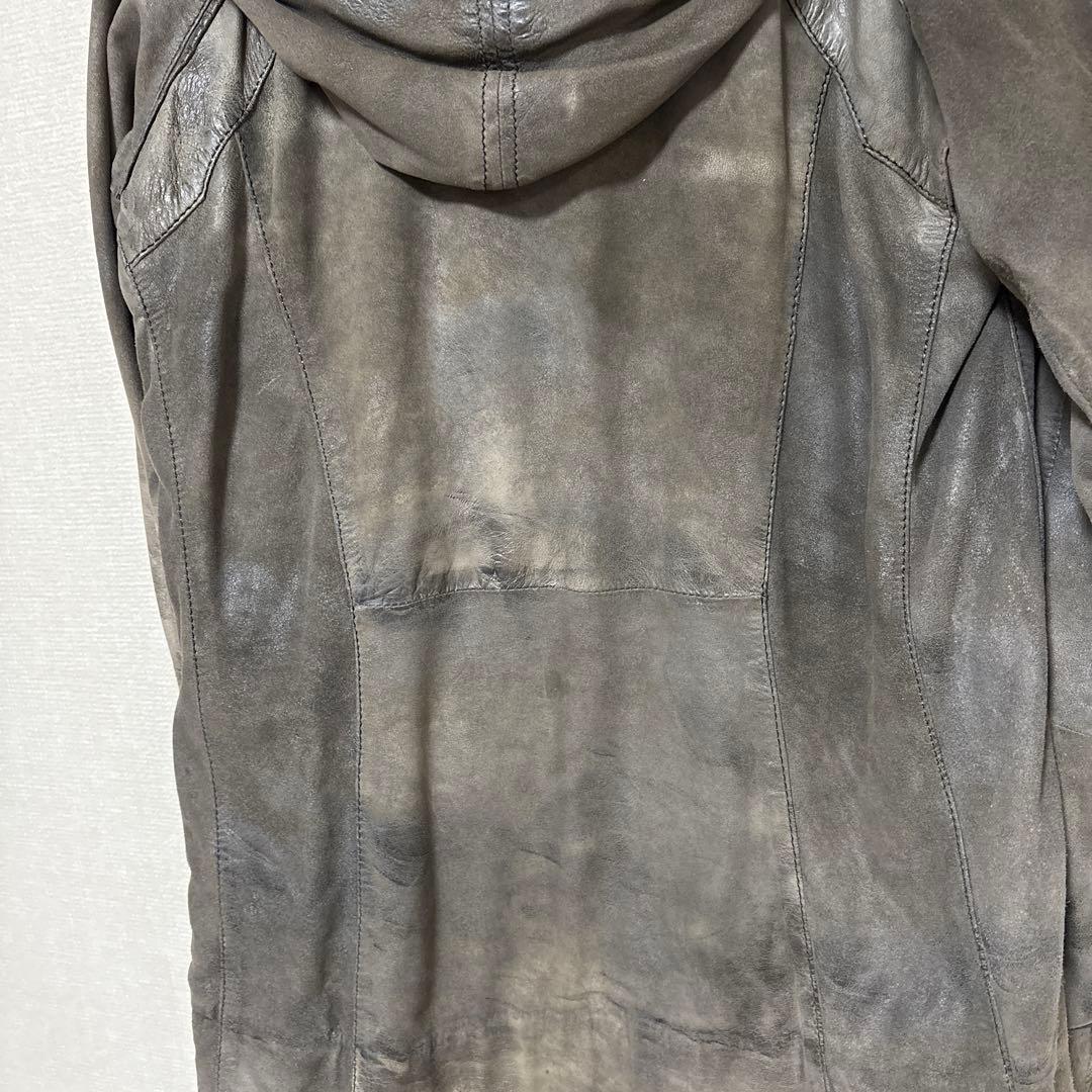 14th addiction sheep skin パーカー メンズ3