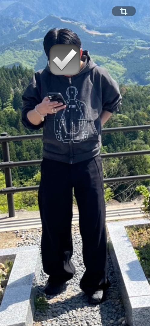 basketcase ジップパーカー