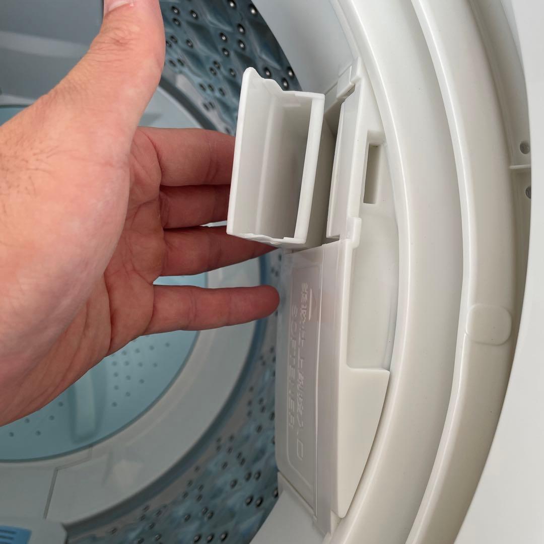 TOSHIBA 洗濯機 5kg AW-5G9(W) 2021年製 分解洗浄済み