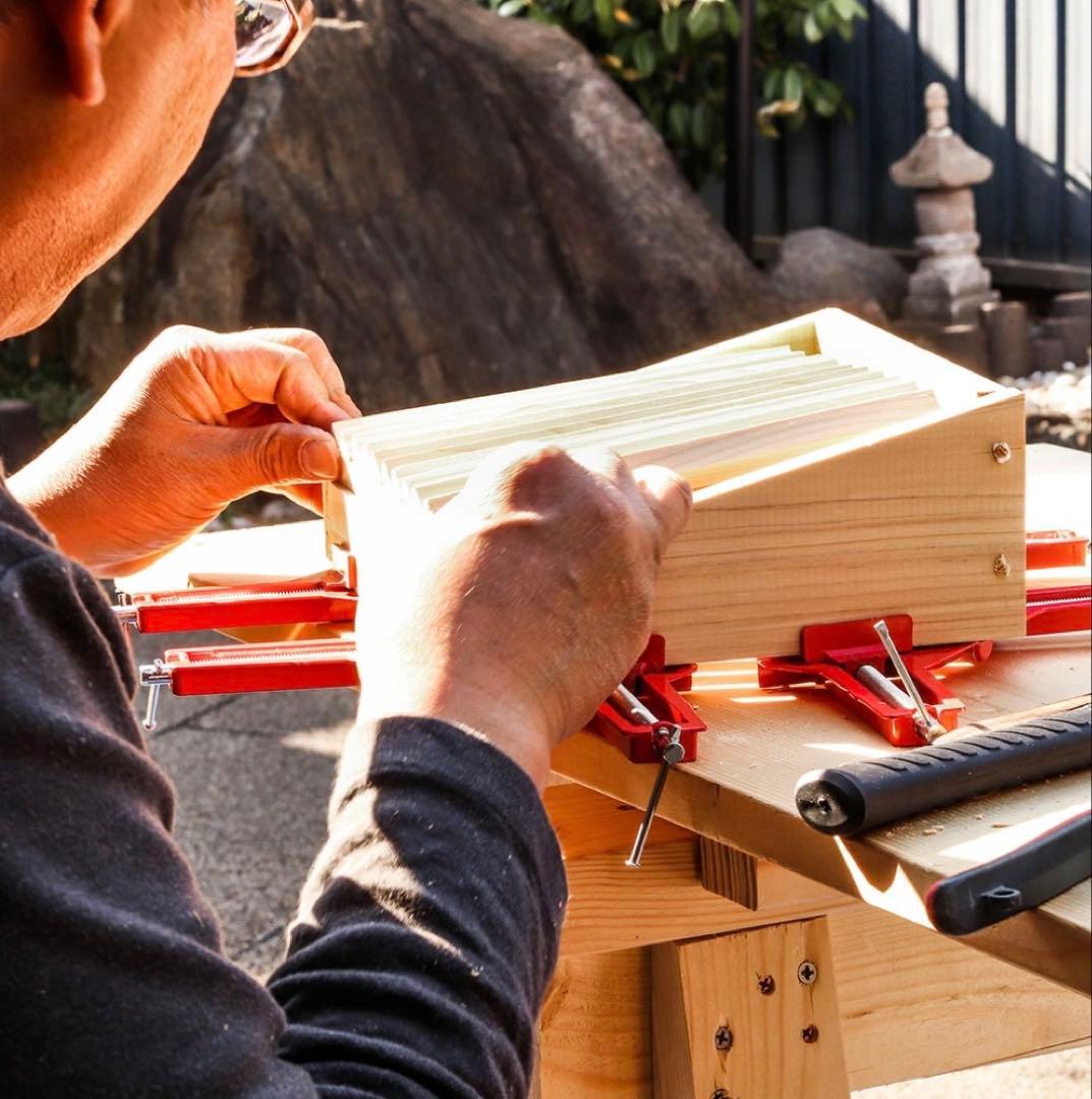 WANCHER Hitasugi Wood Craft 日田杉Penbox 50