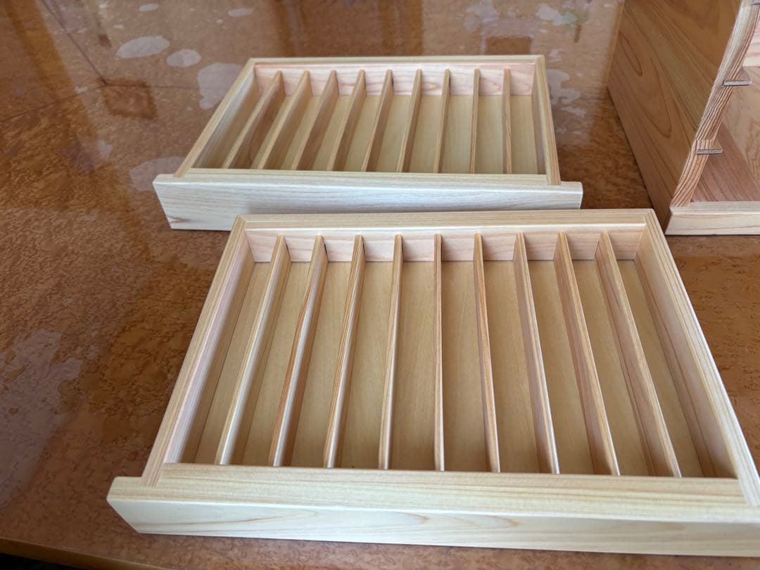 WANCHER Hitasugi Wood Craft 日田杉Penbox 50