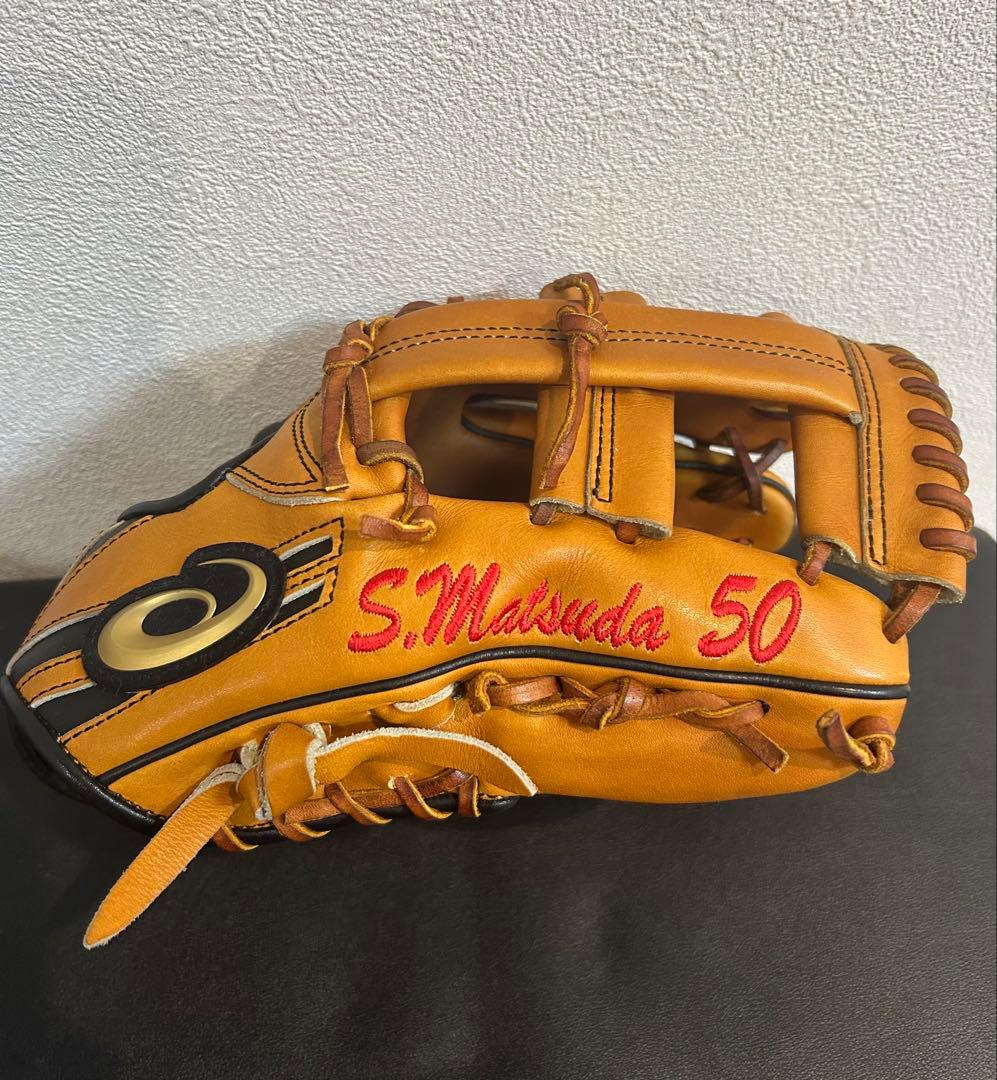 ち*る様 プロ野球選手　グローブ