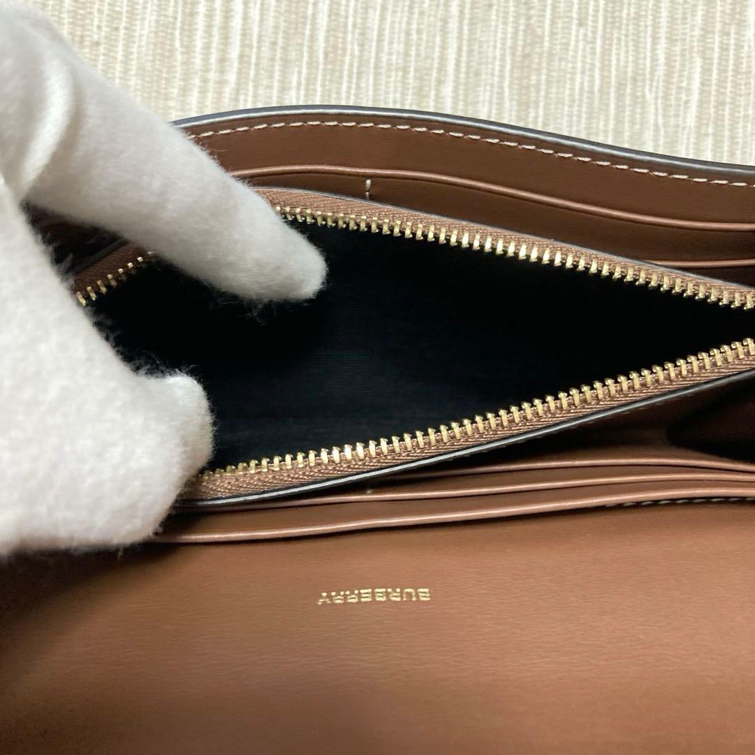 BURBERRY：ホースフェリー ロゴプリント コンチネンタル 長財布