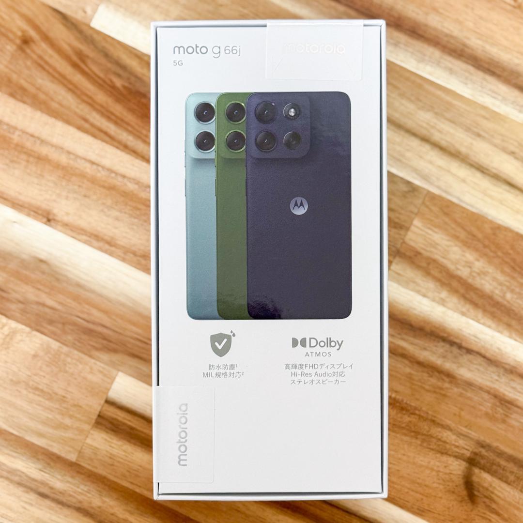 moto g66j 5G ディルグリーン 本体 Motorola【新品未開封】