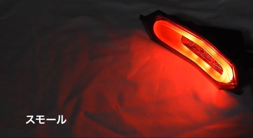 YZF-R1/R1M （‘15-）ウインカー内蔵LEDテールランプ　R6、R7