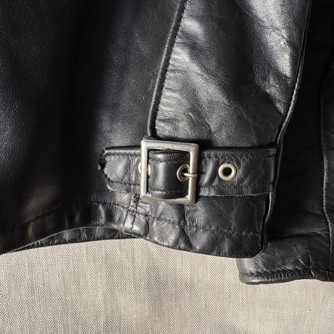 SCHOTT ショット 641 ボアライナー シングルライダース レザー 42