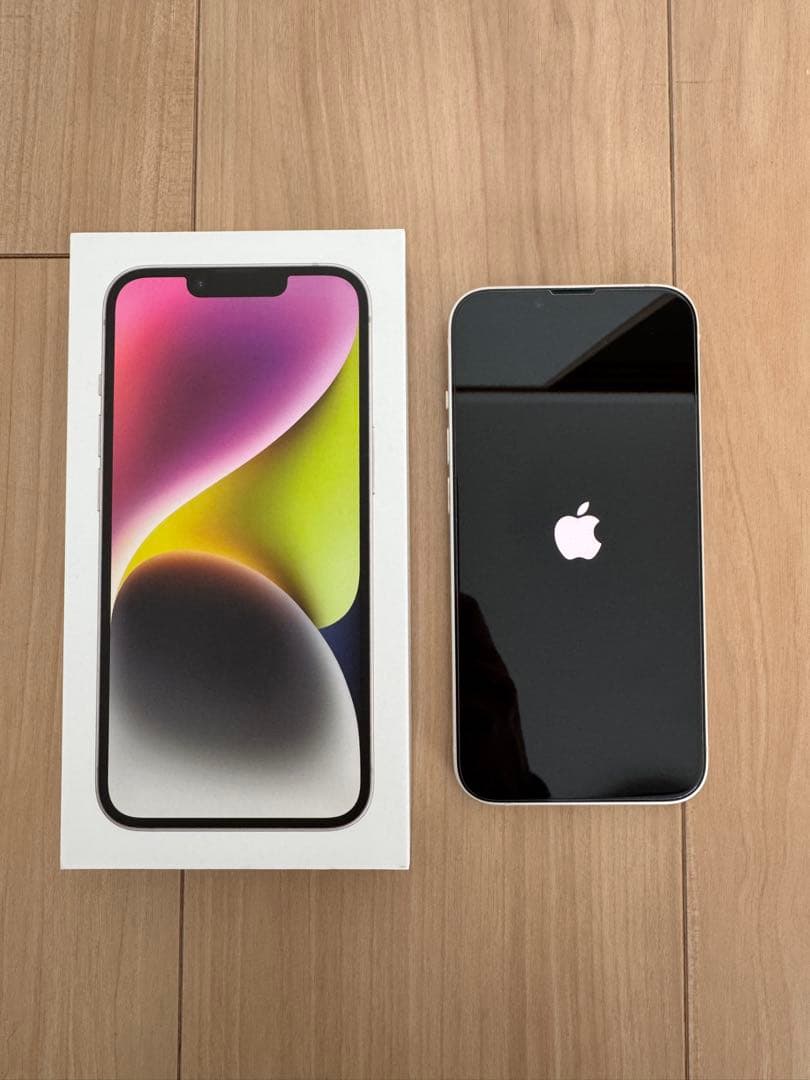 iPhone 14 128GB starright ホワイト 82%