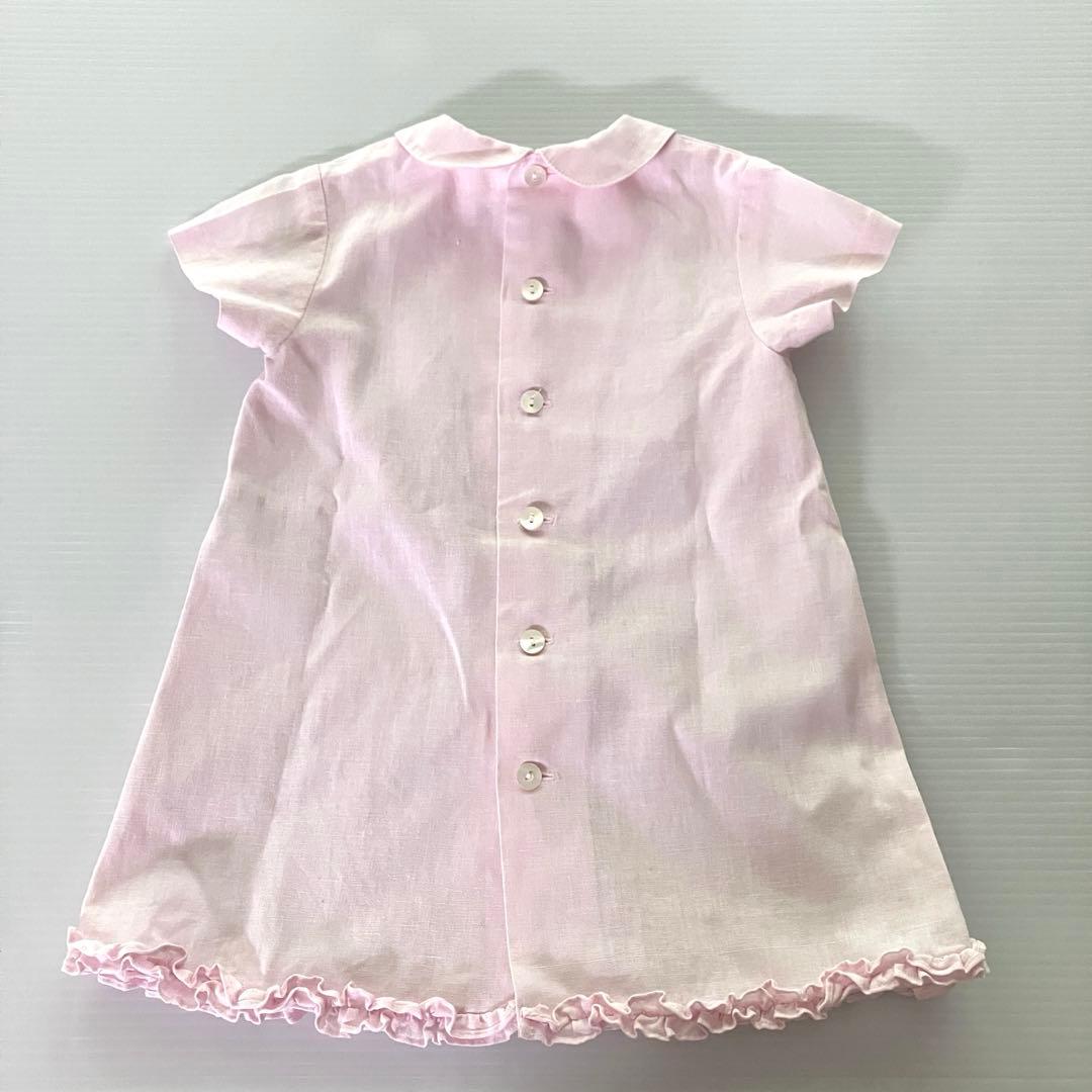 美品　ベビーディオール　ワンピース　ピンク　80