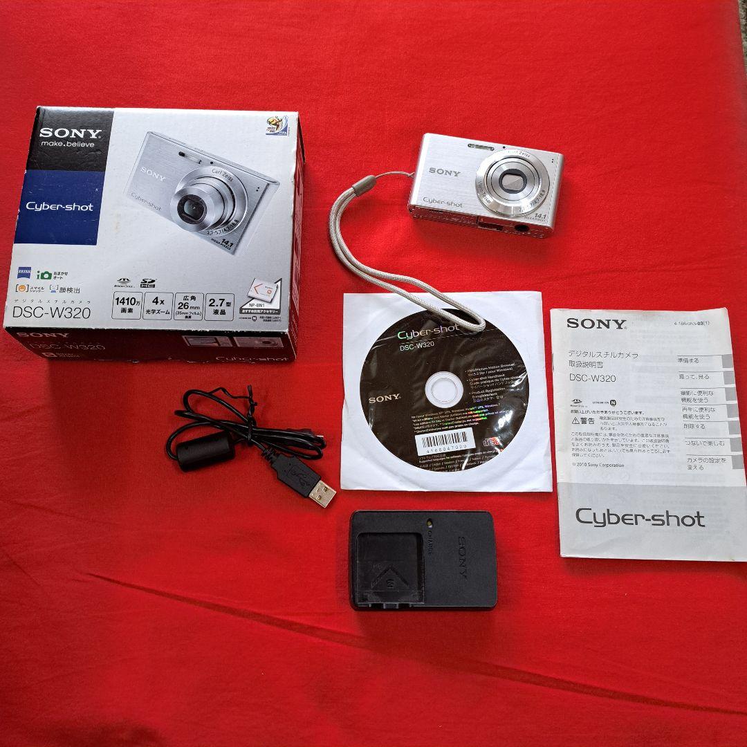 SONY Cyber-shot DSC-W320　デジタルカメラ　メモリーカード