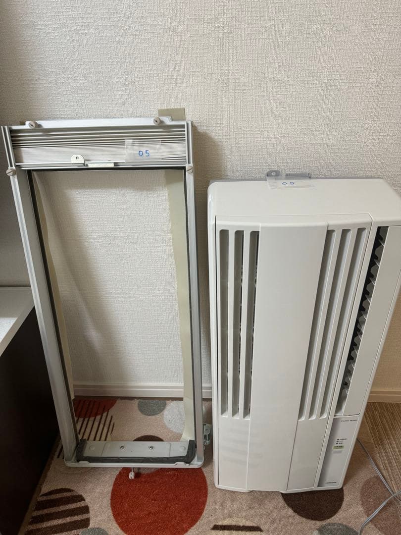 コロナルームエアコンウインド形冷房専用型式CW-F1618 2018年製