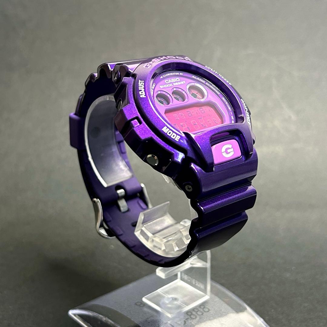 【極美品】G-SHOCK クレイジーカラーズ DW-6900CC-6DRパープル