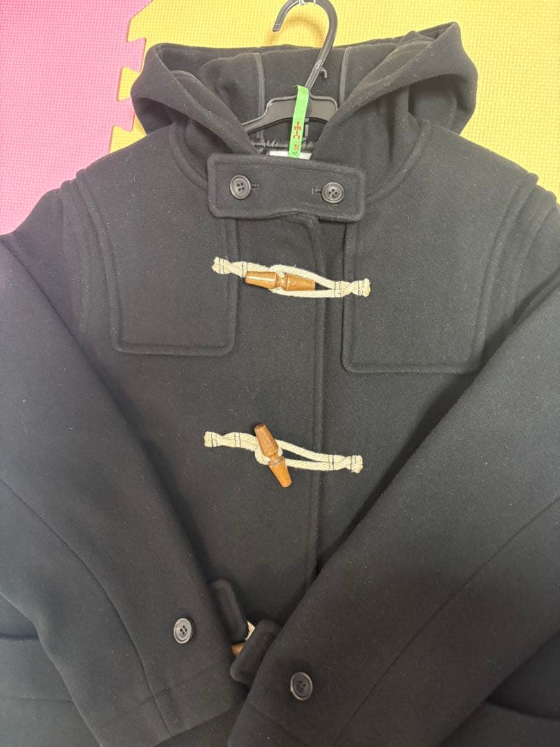 ⚠️ぴよ⚠️yuni スーパー100ロングダッフルコート 黒