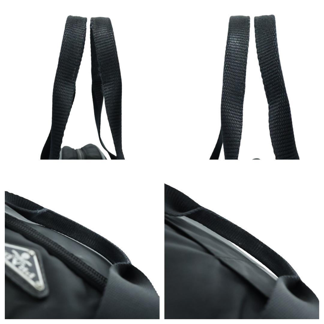 Gカード付 美品 PRADA プラダ ビジネスバッグ ブリーフケース ３角ロゴ