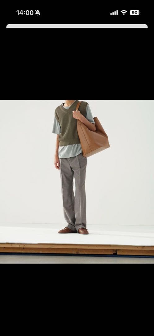 LEATHER SHOULDER BAG MADE BY AETA オーラリー