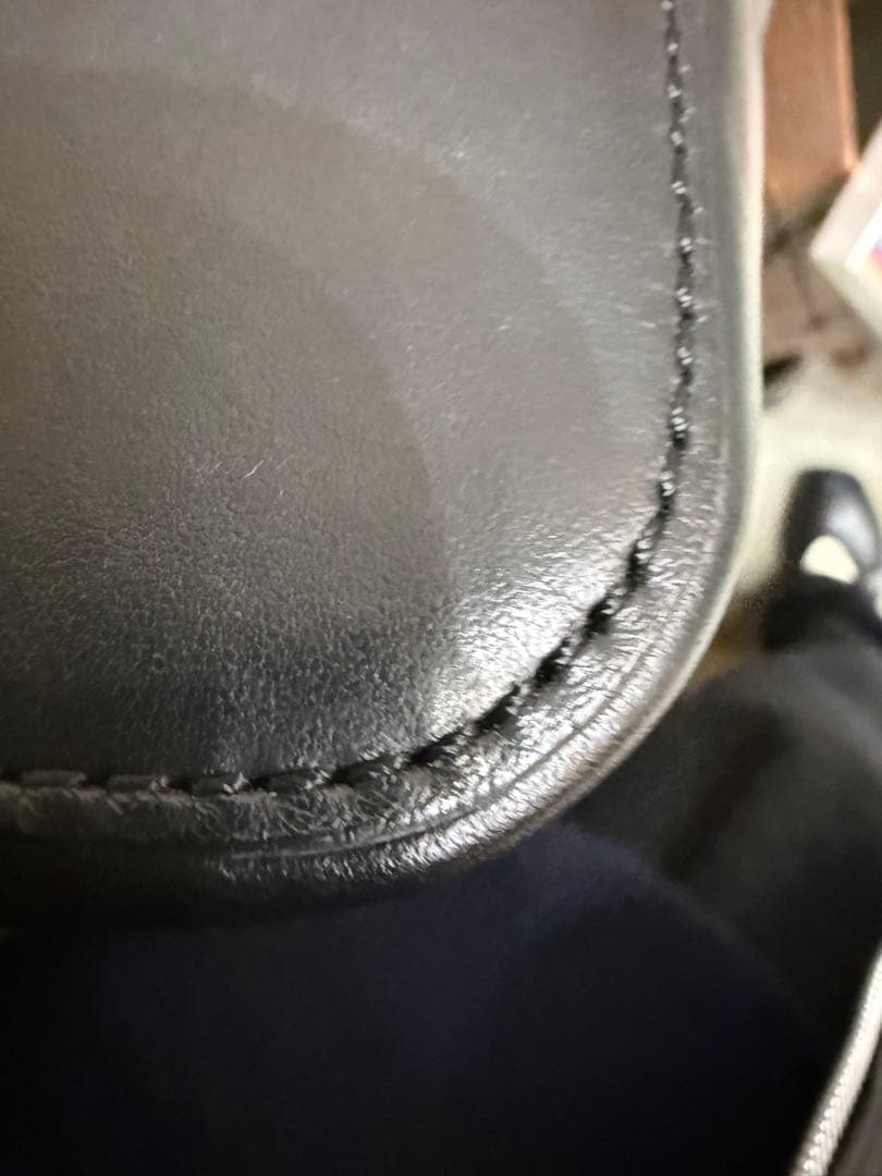 LEATHER SHOULDER BAG MADE BY AETA オーラリー