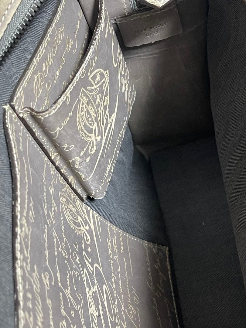 【稀少】ベルルッティ アンジュール カリグラフィースクリットレザー パティーヌ