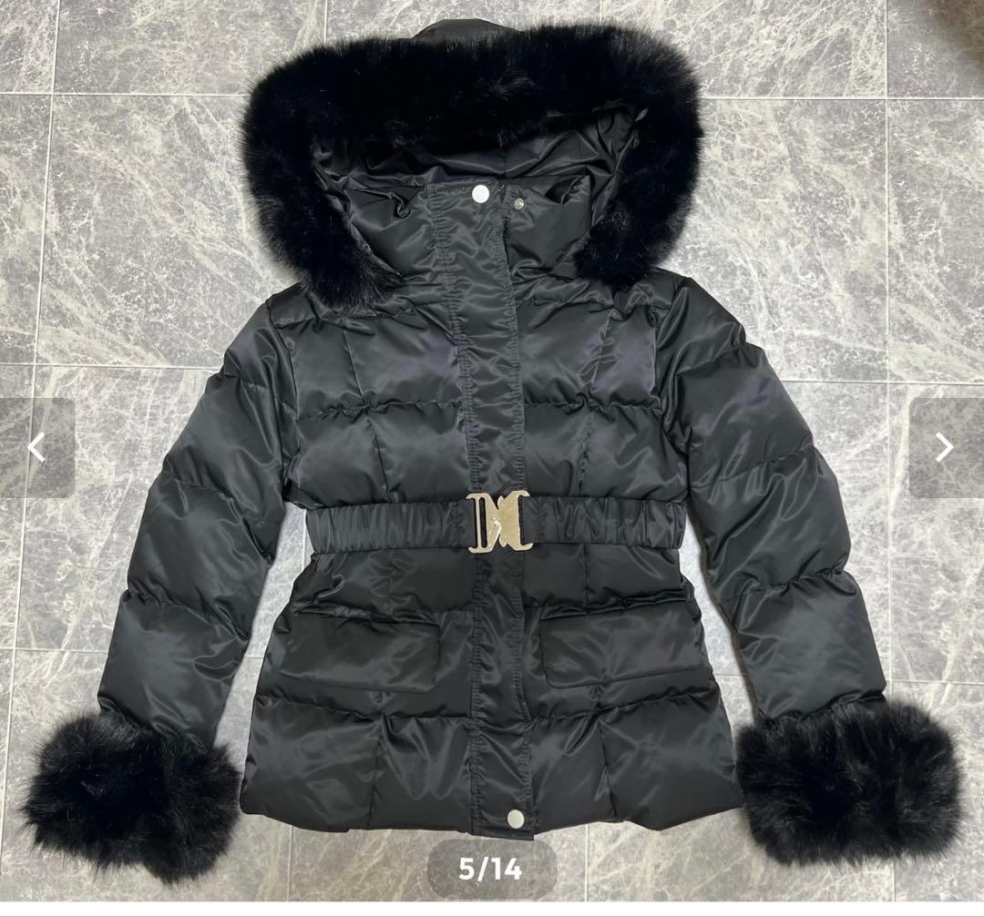 【新品未使用・値下げ❌】intherise ボリュームファーベルト付きジャケット