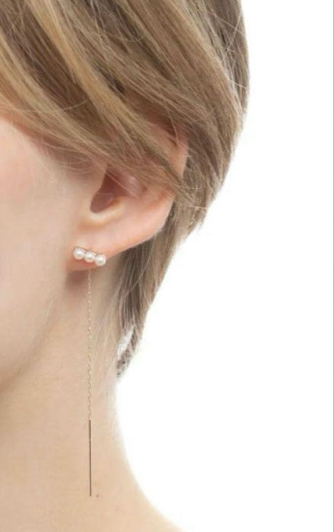 hirotaka アコヤパール チェーンピアス