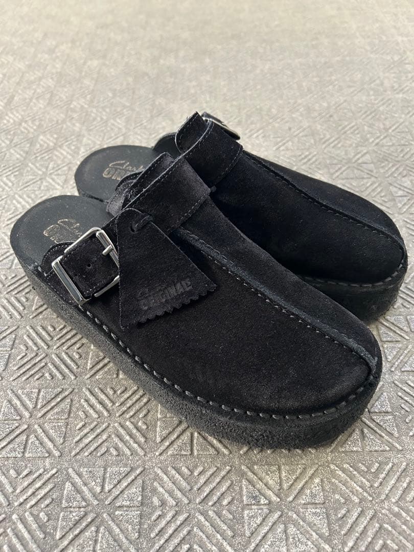 靴 Clarks Originals Trek Wedge Mule