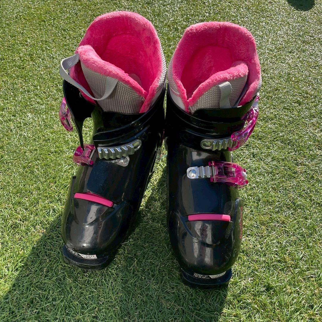 スキー　子ども　ジュニア　3点セット　スキー板　ブーツ　ストック　ロシニョール