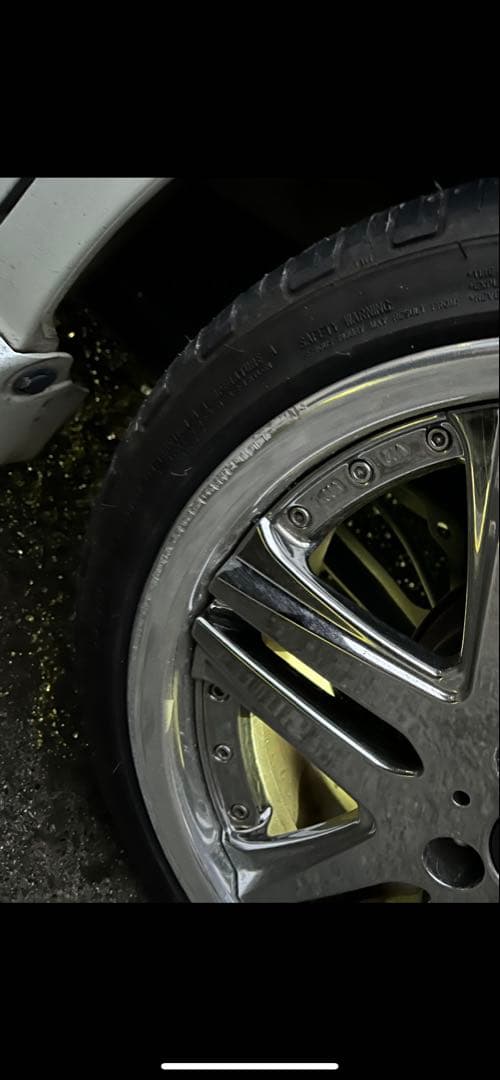 ビエナ16インチ メッキ、タイヤ、ホイール4本セット。