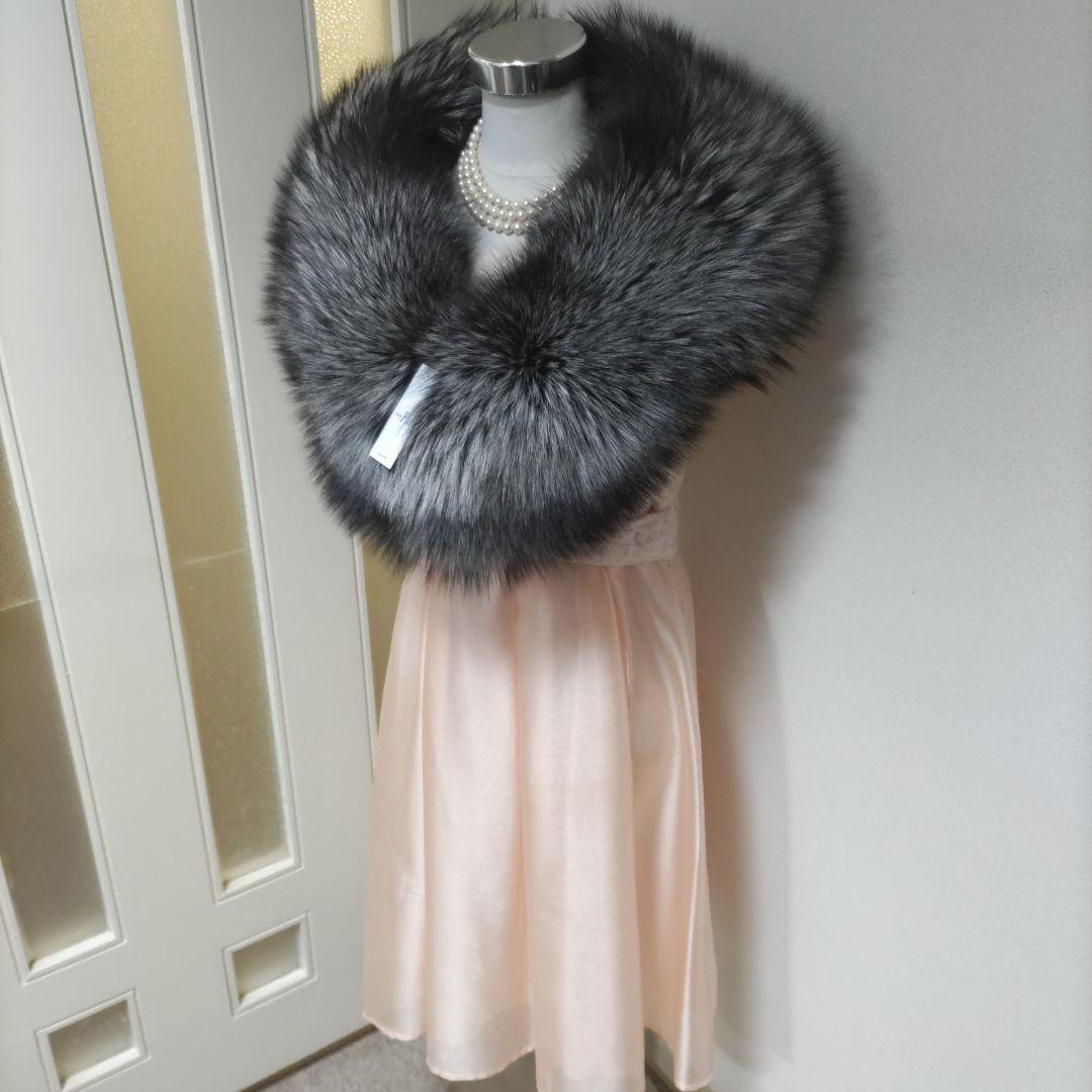 サガフォックス　SAGA FOX　新品タグつき　シルバーFOX　成人式ショール