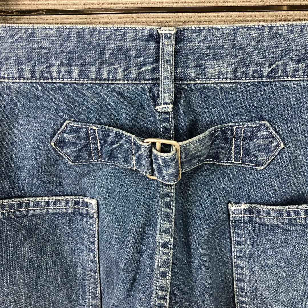 未使用品 FRAMeWORK 2024 デニムペインターパンツ 40 ブルー