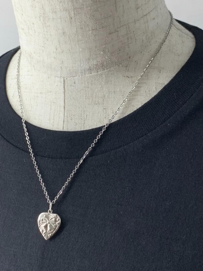 スウィートハートジュエリー ベル 鈴 シルバー ヴィンテージネックレス NAVY