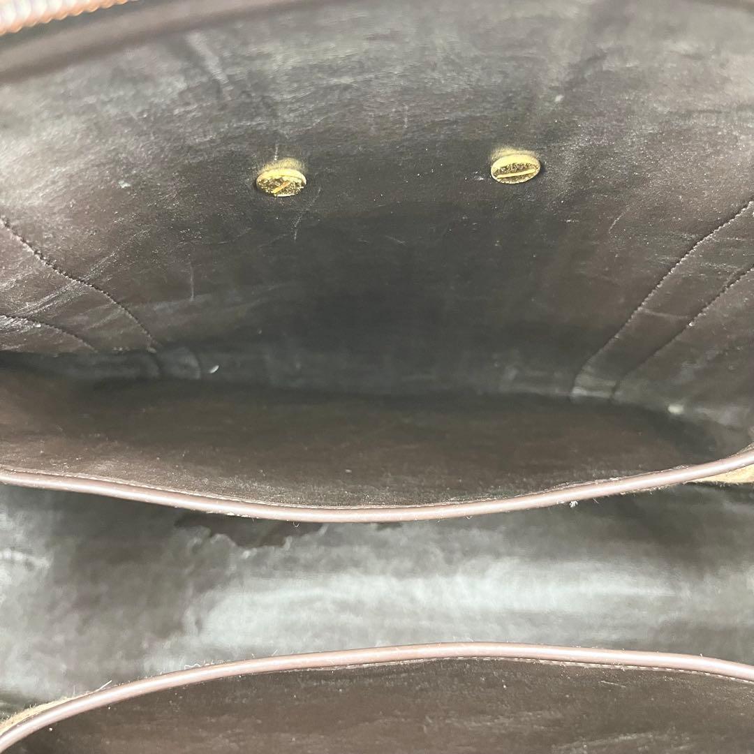 【極美品】クリスチャンディオール トロッター ロゴ金具 ボストンバッグ