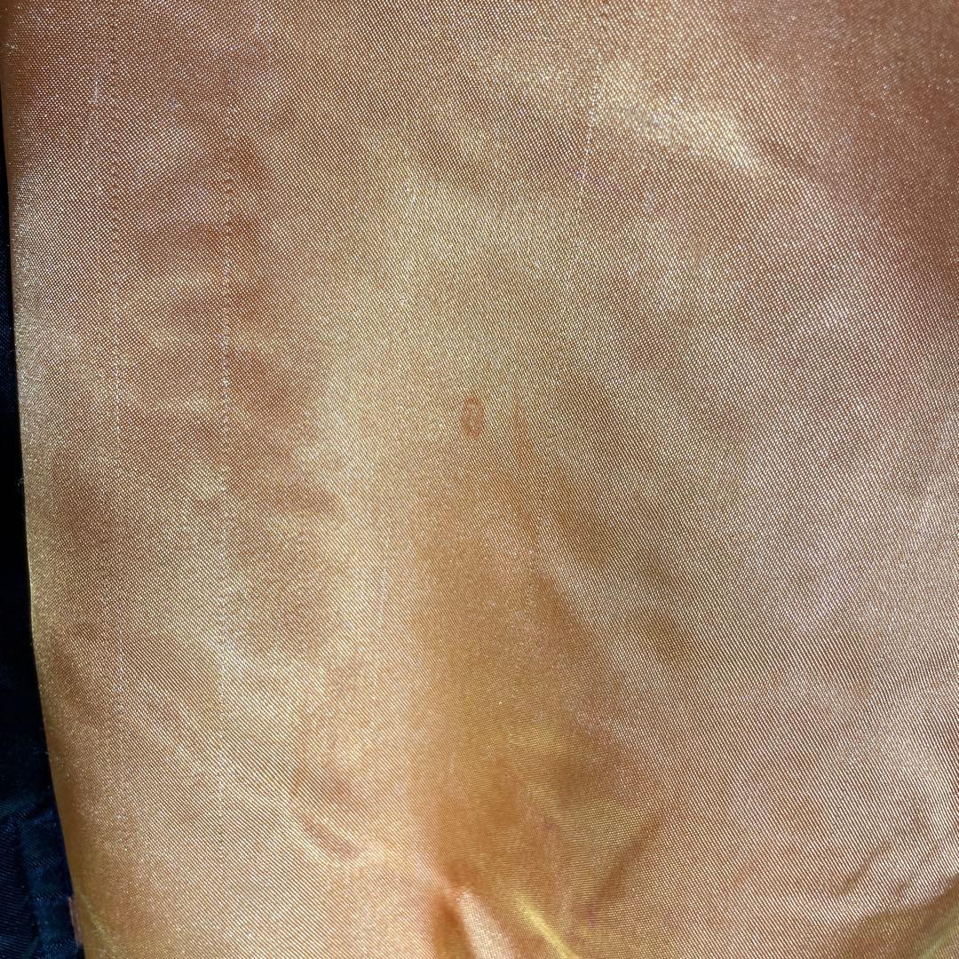 ヒューストン　サイズM 初期　漢字タグ　スカジャン　龍　鷹