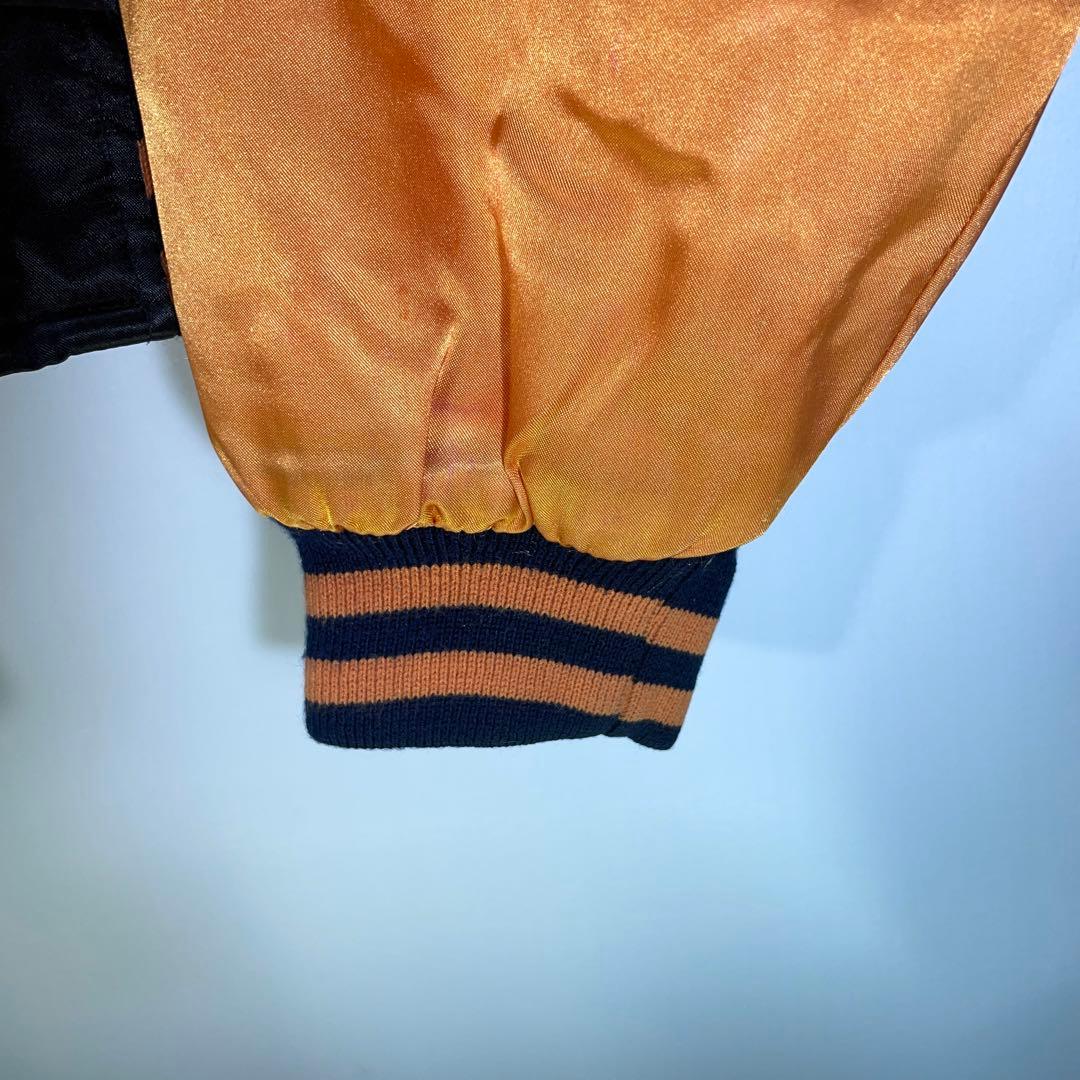 ヒューストン　サイズM 初期　漢字タグ　スカジャン　龍　鷹