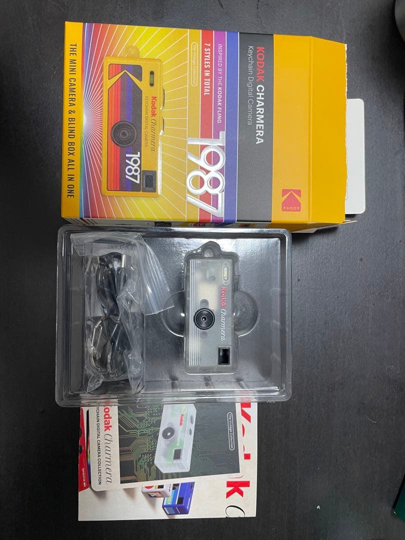 Kodak Charmera コダック　チャーメラ　シークレット　クリア　透明