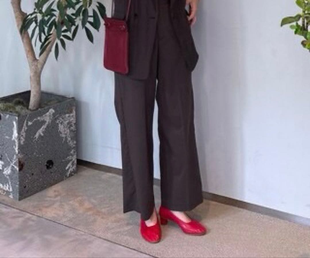 MARTINIANO（マルティニアーノ）high glove レザーパンプス