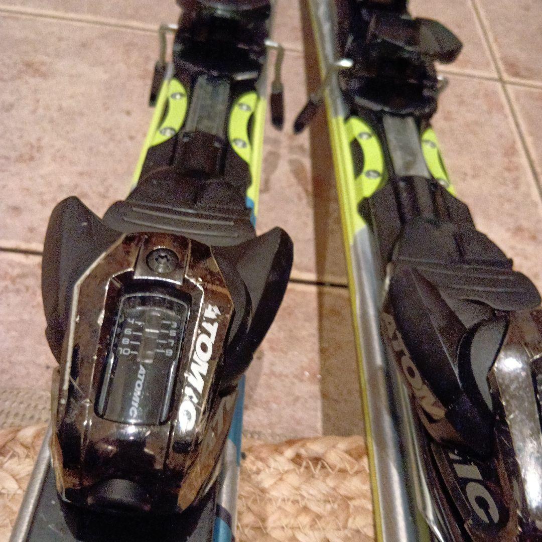 アトミック　ブルースター 165カービングスキーとビィンディングセット