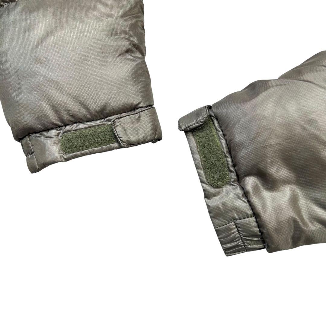 00's Marmot ダウンジャケット ドローコード付き メンズXLベージュ系