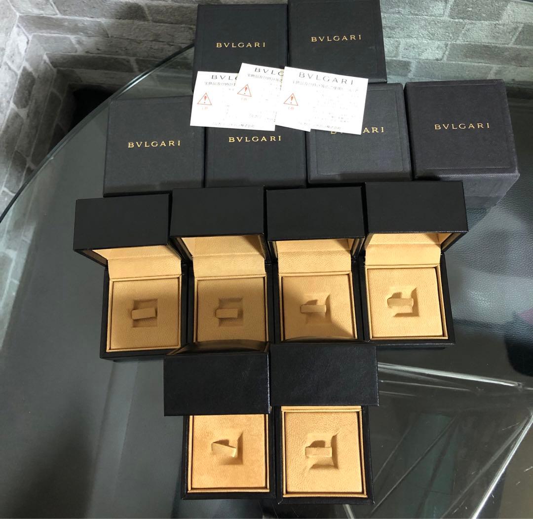 ブルガリ　リングケース6個