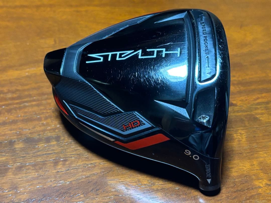 ★最終価格・美品★テーラーメイドステルスHDドライバー 9°ヘッド(カバー付)