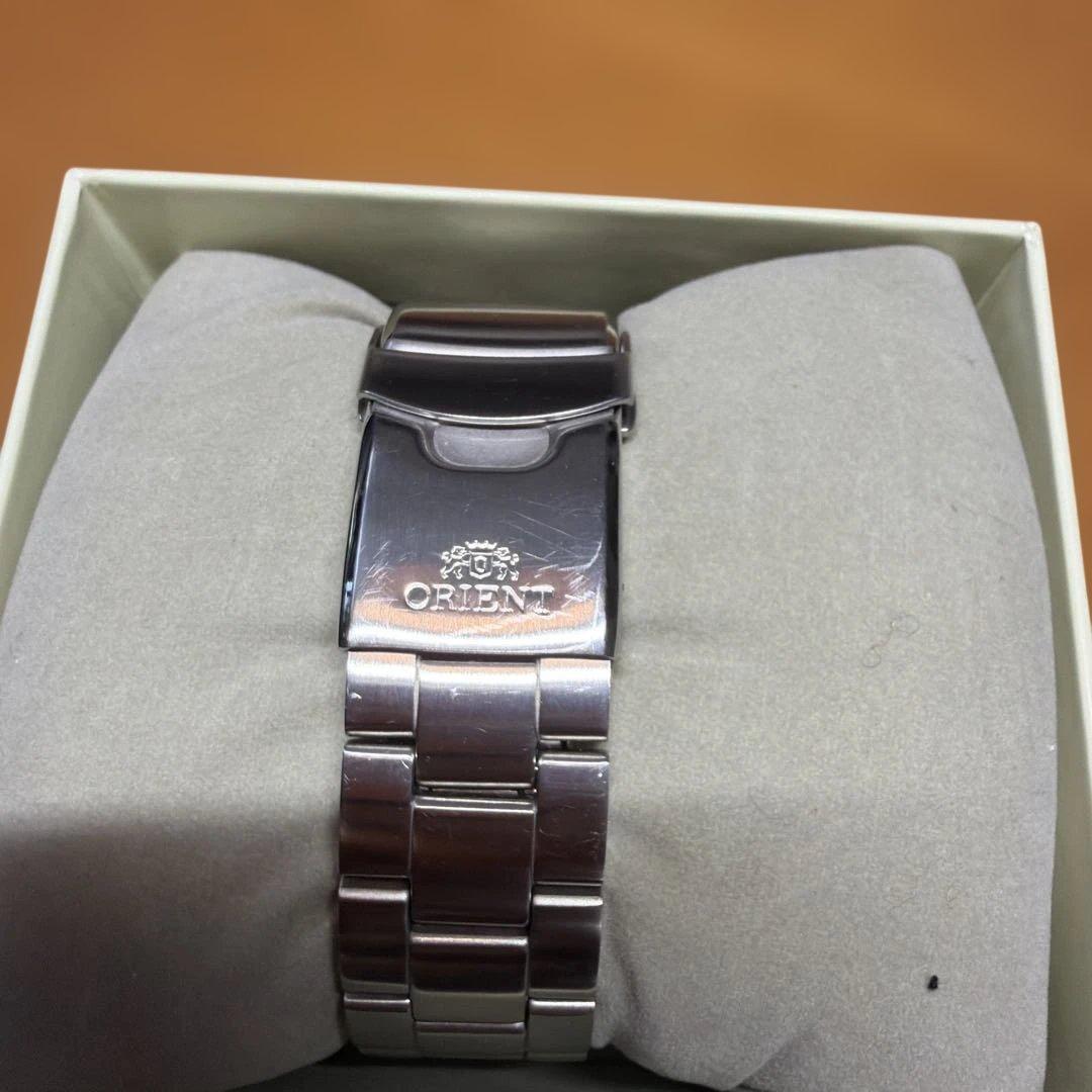 ORIENT ブラックダイアル 時計