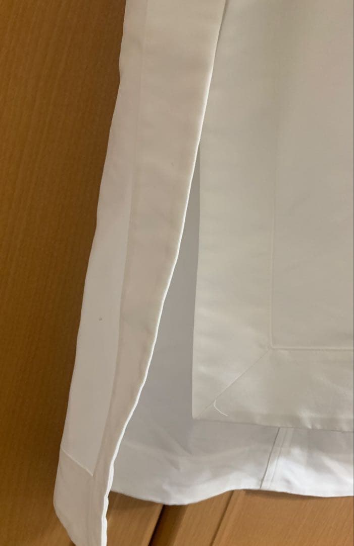 人気完売　LOHEN ローヘン　ハイカウントダブルクロス ノーカラーブラウス